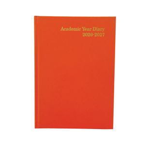 Academic Diary Wtv A5 Orange 2026-27