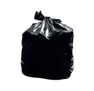 2Work Ldut Refuse Sack Black Pk200