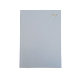 Desk Diary Dpp A4 Grey 2027