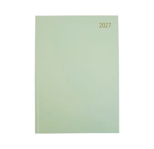 Desk Diary 2 Dpp A4 Green 2027