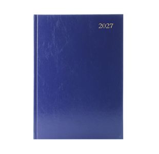 Desk Diary Dpp A5 Blue 2027