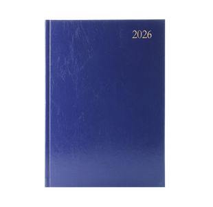 Desk Diary 2 Dpp A5 Blue 2026