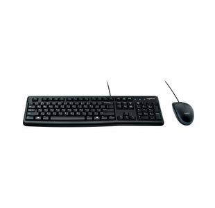 Logitech Wired Desktop Mk120 Blk