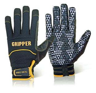 Rough Gripper Mechanics Gloves 1Pr L