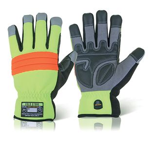 Cold Store Mech Gloves 1Pr Syellow S