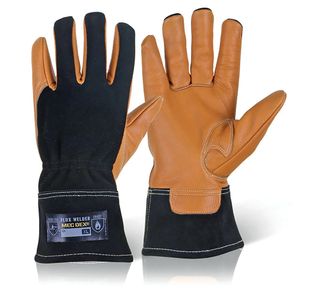 Fluxwelder Mech Gloves 1Pr Tan L