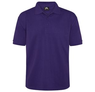 Eagle Male Polo Shirt Purple S