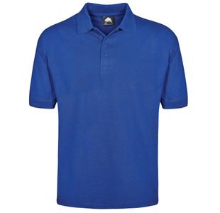 Eagle Male Polo Shirt Royal Blue S