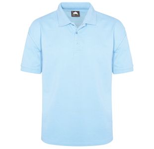 Eagle Male Polo Shirt Sky Xs