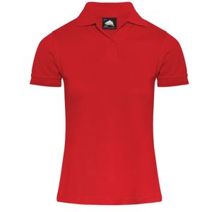 Ladies Eagle Polo Shirt Red 18