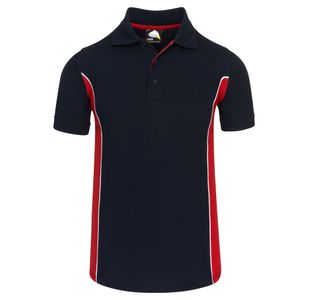 Silverswift Polo Shirt Navy/Red S
