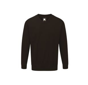 Buzzard V-Neck Sweatshirt Black 5Xl