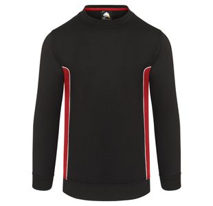 Silverswift Sweatshirt Blk/Red 3Xl