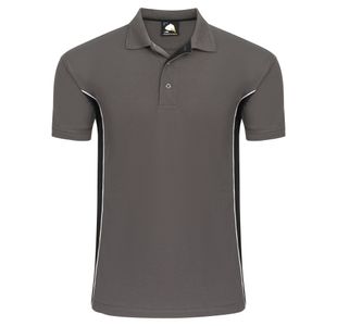 Silverswift Polo Shirt Grh/Blk Xs