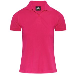 Ladies Eagle Polo Shirt Pink 16