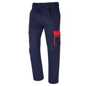 Silverswift Combat Trs Navy/Red 36S
