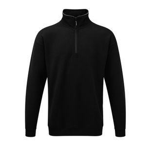 Grouse Qtr Zip Sweatshirt Black 3Xl
