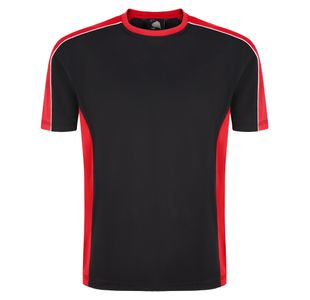 Avocet Wicking T-Shirt Black/Red 3Xl