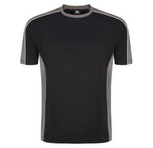 Avocet Wicking T-Shirt Black/Grh Xs