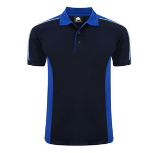 Avocet Polo Shirt Navy/Royal Blue M