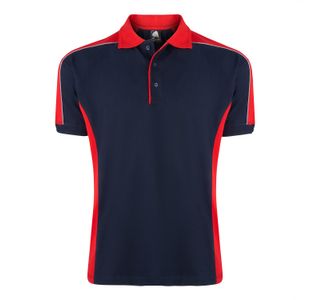 Avocet Polo Shirt Unisex Navy/Red S