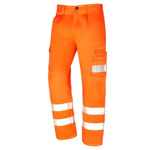 Condor Hi-Vis Cargo Trouser Org 28S