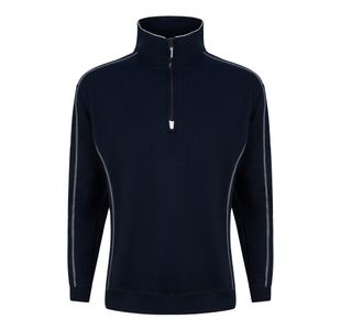 Crane Qtrzip Sweatshirt Navy Xs