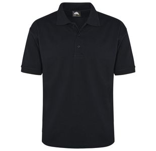Petrel Cotton Polo Shirt Black M