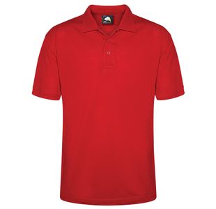 Raven Polo Shirt Unisex Red 4Xl