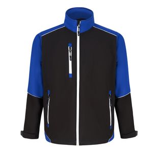 Fireback Softshell Blk/Ro Blu 3Xl