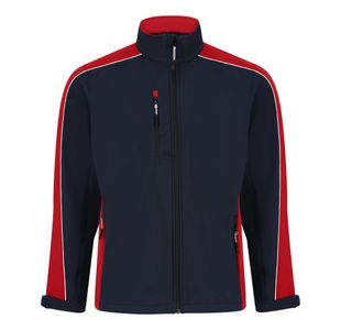 Avocet Softshell Jacket Navy/Red Xl