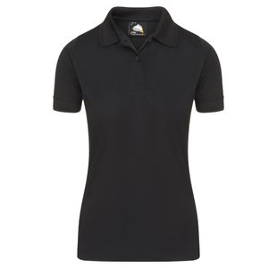 Oriole Ladies Wicking Polo Black 8