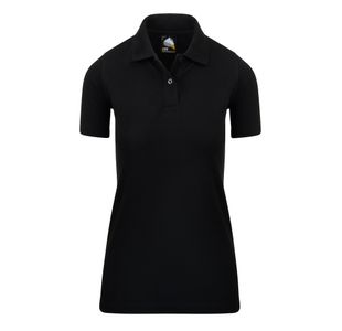 Raven Ladies Polo Shirt Black 10