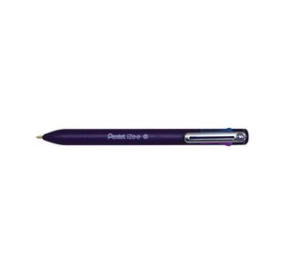 Pentel Izee 4 Colr Ballpnt Asst Pk12