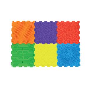 Massage Textured Floor Tiles Pk6