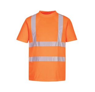 Eco Hi Vis T-Shirt S/S Org Xl Pk6