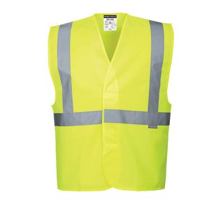 Hi-Vis Band/Brace Vest Ylw L/Xl Pk10