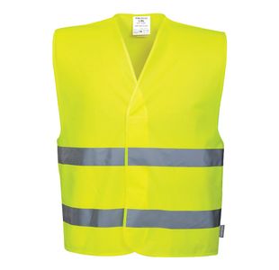 Hi-Vis Two Band Vest Ylw Xx/3X