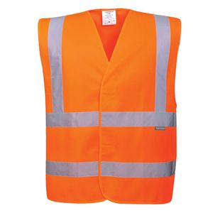 Hi-Vis Band/Brace Vest Og 4X/5X Pk10