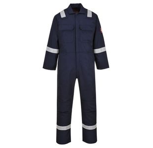 Bizweld Iona Fr Coverall Navy Tall L