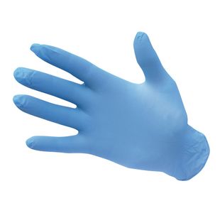 Powder Free Nit Disb Glv Blu M Pk100