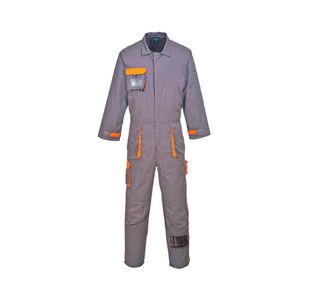 Texo Contrast Coverall Grey Xl