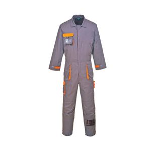 Texo Contrast Coverall Grey 2Xl