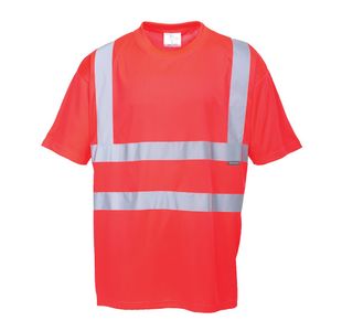 Hi-Vis T-Shirt S/S Red S