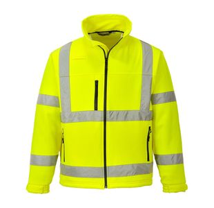 Hi-Vis Classic Softshell 3L Ylw M