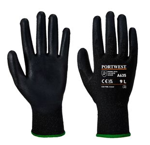 Economy Cut Glove Black M Pk12