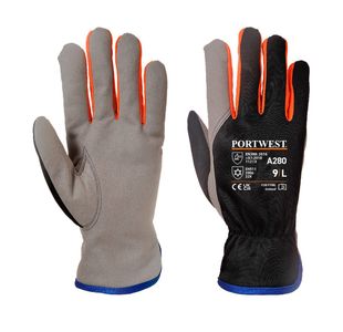 Wintershield Glove Blk/Org L Pk12