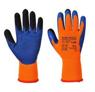 Duo-Therm Glove Org/Blue Xxl Pk12