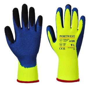 Duo-Therm Glove Ylw/Blue Xxl Pk12