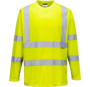 Hi-Vis T-Shirt L/S Yellow Xxxl